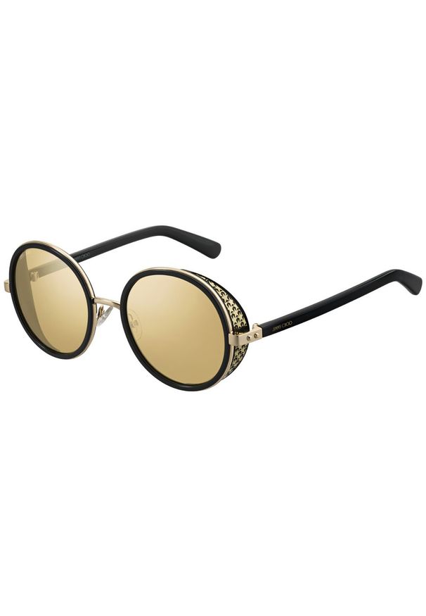 Jimmy Choo Okulary "Andie/N/S". Kształt: okrągłe. Materiał: materiał