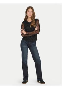 only - ONLY Bluzka Siena 15362924 Czarny Regular Fit. Kolor: czarny. Materiał: syntetyk #5