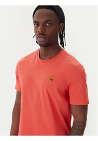 Aeronautica Militare T-Shirt 261TS1580UJ00372 Pomarańczowy Regular Fit. Kolor: pomarańczowy. Materiał: bawełna #4
