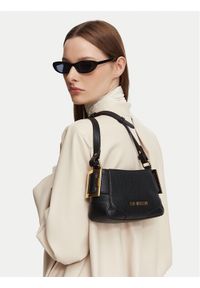Love Moschino - LOVE MOSCHINO Torebka JC4096PP1PLT1000 Czarny. Kolor: czarny. Materiał: skórzane #1