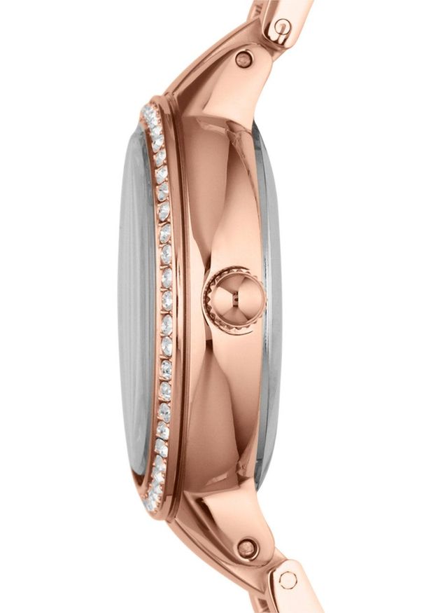 Fossil - Zegarek ES3284. Kolor: różowy. Materiał: materiał