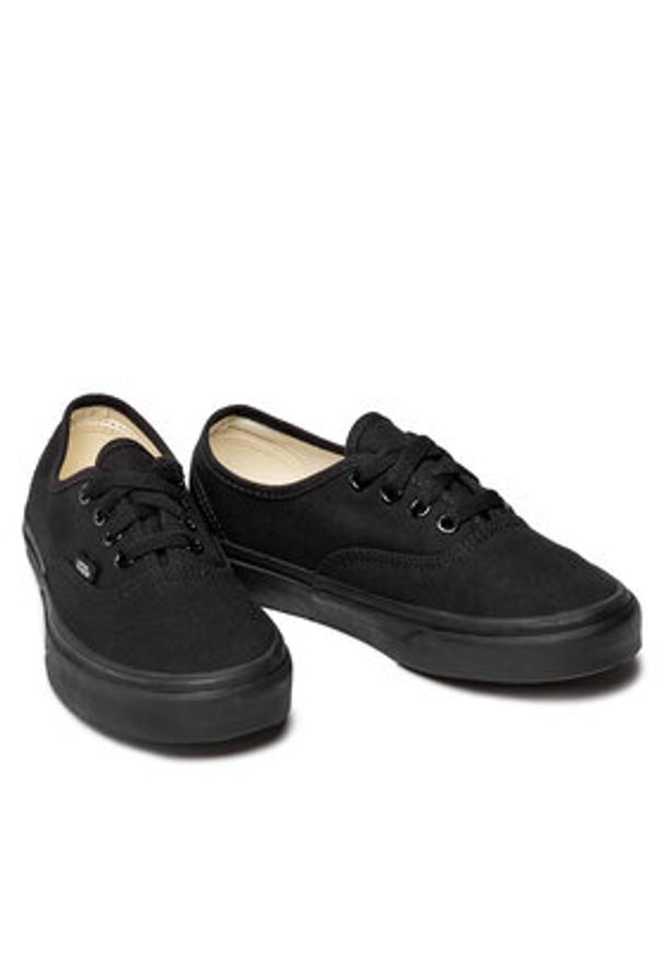 Vans Tenisówki Authentic VN000EE3BKA Czarny. Kolor: czarny. Materiał: materiał