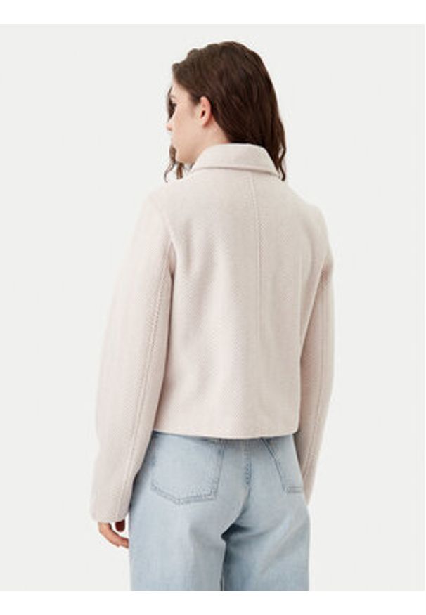 Vero Moda Marynarka Patty 10320574 Beżowy Regular Fit. Kolor: beżowy. Materiał: syntetyk
