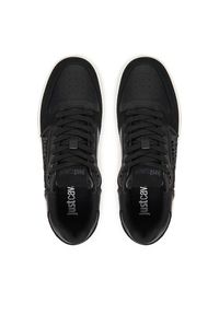 Just Cavalli Sneakersy 80RA3SM1 ZPC09 Czarny. Kolor: czarny. Materiał: skóra, zamsz #6