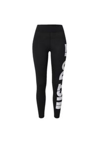 Legginsy Damskie Nike W NSW Essential GX HR JDI. Stan: podwyższony. Kolor: czarny. Sport: fitness