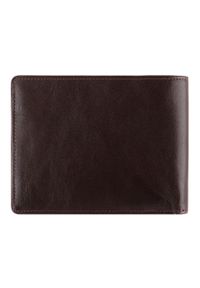 Wittchen - Męski portfel skórzany bez zapięcia brązowy. Kolor: brązowy. Materiał: skóra #6