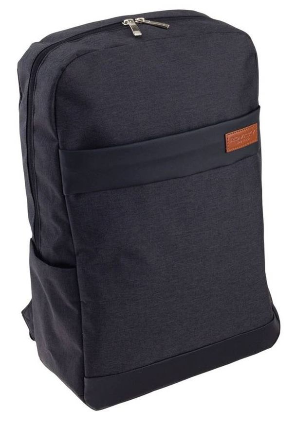 ROVICKY - Plecak męski czarny Rovicky NB9755-4399 BLACK. Kolor: czarny. Materiał: materiał. Styl: sportowy