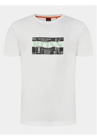 BOSS - Boss T-Shirt Bossticket 50515829 Biały Regular Fit. Kolor: biały. Materiał: bawełna #3