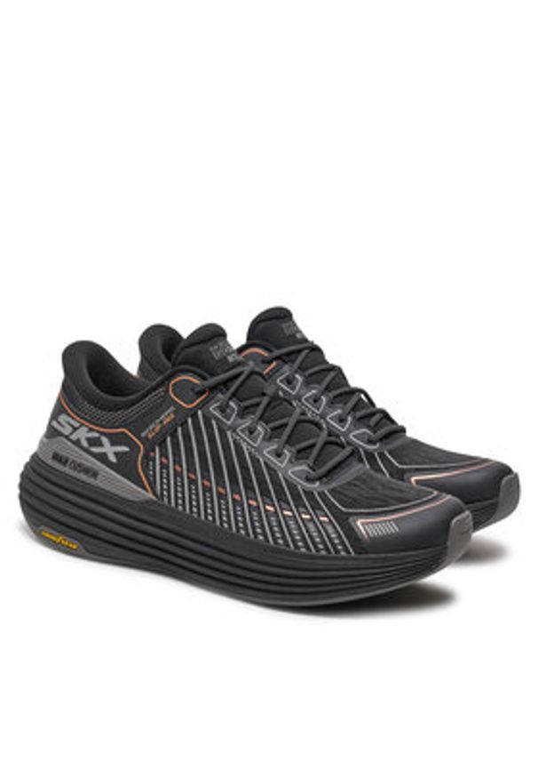 skechers - Skechers Buty do biegania Max Cushioning Suspension 220936 Czarny. Kolor: czarny. Materiał: materiał, mesh
