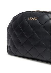 Liu Jo Kosmetyczka Ecs L Beauty AA5246 E0015 Czarny. Kolor: czarny. Materiał: skóra