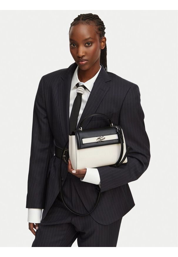 Karl Lagerfeld - KARL LAGERFELD Torebka B2W30237 Czarny. Kolor: czarny. Materiał: skórzane