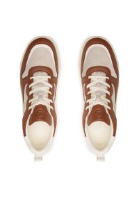 MICHAEL Michael Kors Sneakersy Baxter Lace Up 42S3BAFS1Y Brązowy. Kolor: brązowy. Materiał: materiał #6