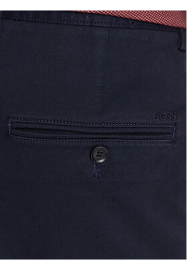 BOSS - Boss Szorty materiałowe 50487993 Niebieski Slim Fit. Kolor: niebieski. Materiał: bawełna