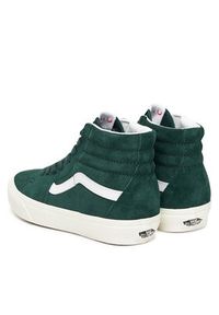Vans Sneakersy Sk8-Hi VN000BW7EME1 Zielony. Kolor: zielony. Materiał: skóra, zamsz #2