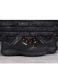 Buty męskie DK trekkingowe Softshell PREDATOR. Kolor: wielokolorowy, pomarańczowy, czarny. Materiał: softshell