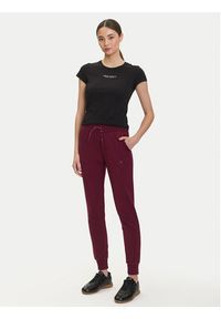 Armani Exchange T-Shirt XW001455 AF10356 UC001 Czarny Slim Fit. Kolor: czarny. Materiał: bawełna