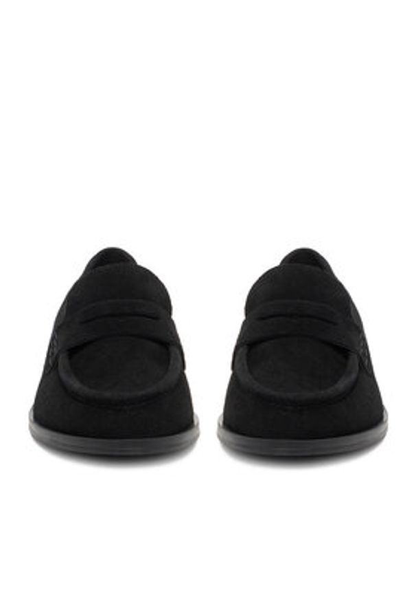 Gino Rossi Lordsy EO-MANU-2550LM Czarny. Kolor: czarny. Materiał: skóra, zamsz