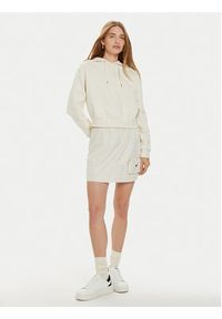 Guess Spódnica mini V4BD00 WGLW2 Écru Regular Fit. Materiał: syntetyk #4