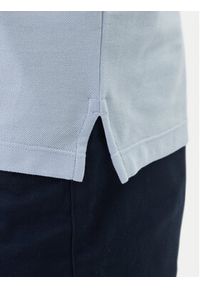 Calvin Klein Polo LV04LC239G Błękitny Regular Fit. Typ kołnierza: polo. Kolor: niebieski. Materiał: bawełna #5
