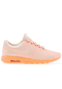 Buty Nike W Air Max Zero 857661-601 - różowe. Kolor: różowy. Materiał: materiał, guma. Szerokość cholewki: normalna. Model: Nike Air Max, Nike Air Max Zero #1