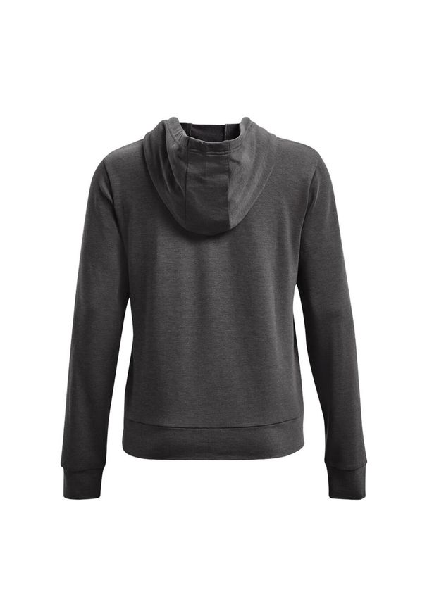 Under Armour - Damska Bluza Z Kapturem Rival Terry. Typ kołnierza: kaptur. Kolor: szary