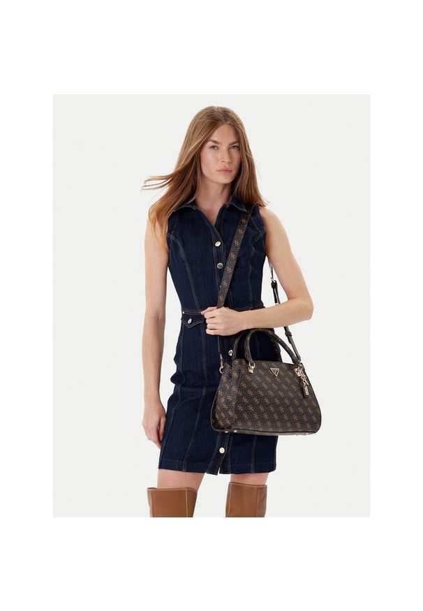 Torebka Guess. Kolor: brązowy