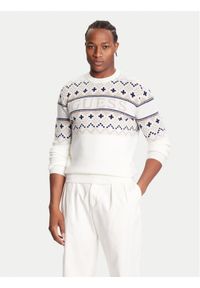 Guess Sweter M5BR61 Z4142 Écru Regular Fit. Materiał: syntetyk #1