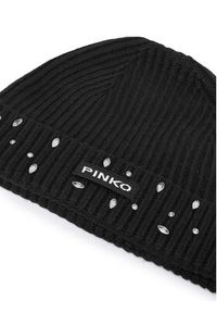 Pinko Czapka Serengeti Cuffia 104326 A27A Czarny. Kolor: czarny. Materiał: materiał #2