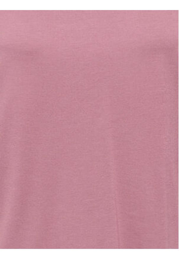 only - ONLY T-Shirt Moster 15106662 Różowy Regular Fit. Kolor: różowy. Materiał: wiskoza