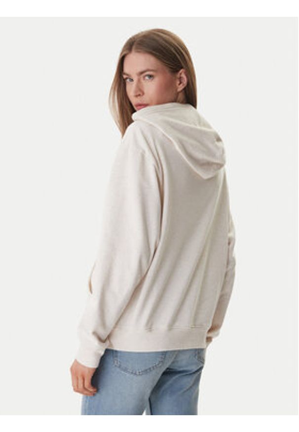 TOMMY HILFIGER - Tommy Hilfiger Bluza UW0UW06093 Beżowy Regular Fit. Kolor: beżowy. Materiał: bawełna