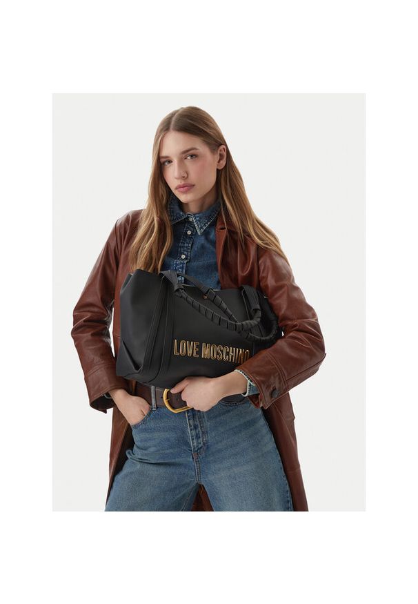 Love Moschino - Torebka LOVE MOSCHINO. Kolor: czarny
