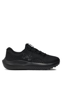 Under Armour Buty do biegania Ua W Charged Surge 4 3027007-002 Czarny. Kolor: czarny. Materiał: materiał