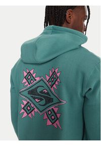 Quiksilver Bluza Graphic EQYFT05131 Zielony Regular Fit. Kolor: zielony. Materiał: bawełna #5