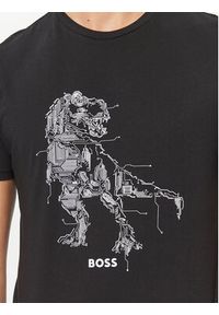 BOSS - Boss T-Shirt Terassic 50510376 Czarny Regular Fit. Kolor: czarny. Materiał: bawełna #5