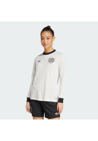 Adidas - Koszulka Germany Anniversary Long Sleeve. Kolor: czarny, biały, wielokolorowy. Materiał: materiał. Długość rękawa: długi rękaw