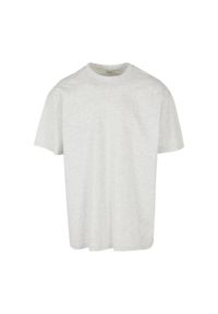 BUILD YOUR BRAND - Ponadwymiarowa Koszulka Dla Dorosłych Unisex Heavyweight. Kolor: szary