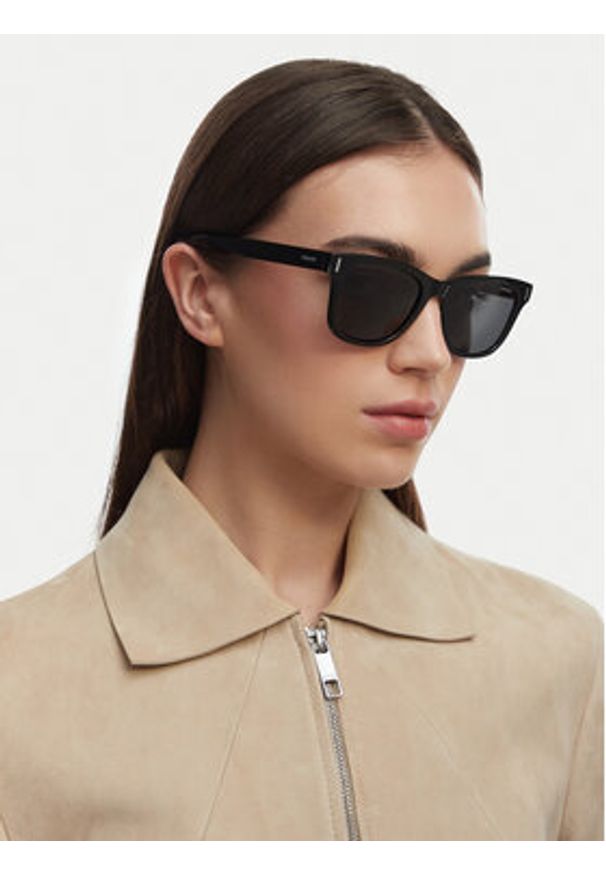 POLAROID - Polaroid Okulary przeciwsłoneczne C PLD 6206/S Czarny. Kolor: czarny. Materiał: syntetyk