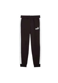 Puma Spodnie Ess Block Fl 68182101. Kolor: czarny. Sport: fitness