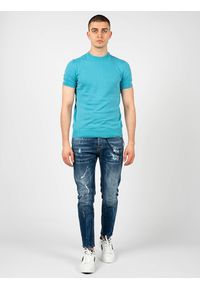Xagon Man T-Shirt | P23 081K 1200K | Mężczyzna | Niebieski. Okazja: na co dzień. Kolor: niebieski. Materiał: bawełna. Styl: casual