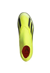 Adidas - Buty adidas X Crazyfast League Ll Tf M IF0694 żółte. Kolor: żółty. Materiał: materiał, syntetyk, guma. Szerokość cholewki: normalna #4