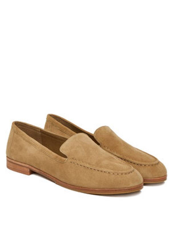 Aldo Mokasyny Florana 14100207 Brązowy. Kolor: brązowy. Materiał: zamsz, skóra