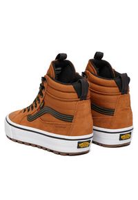 Vans Tenisówki MTE Sk8-Hi Waterproof Insulated VN000DAQN1Z1 Pomarańczowy. Kolor: pomarańczowy. Materiał: materiał #6