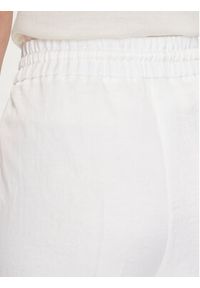 BOSS - Boss Spodnie materiałowe Tabuta 50515737 Biały Relaxed Fit. Kolor: biały. Materiał: wiskoza, len #3