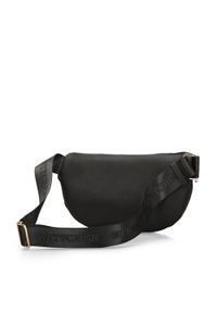 Wittchen - Damska torebka nerka z pionowymi suwakami z przodu. Kolor: czarny. Materiał: skóra ekologiczna #3