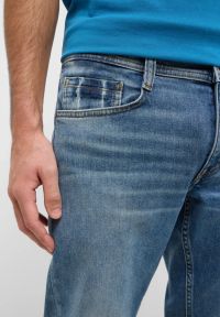 Męskie Spodnie jeansowe Mustang Style Oregon Slim Denim Blue 1016429 5000 683 #5