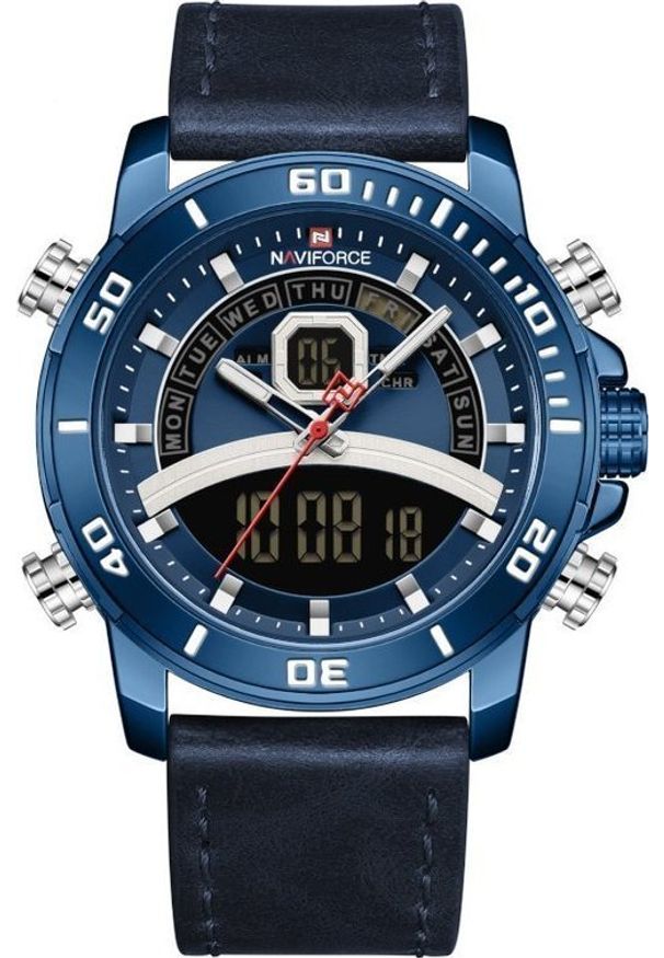 NoName - Zegarek ZEGAREK MĘSKI NAVIFORCE NF9181L - (zn117b) + BOX