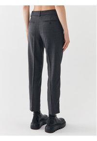 Weekend Max Mara Spodnie materiałowe Freccia 23513611 Szary Slim Fit. Kolor: szary. Materiał: materiał, wełna