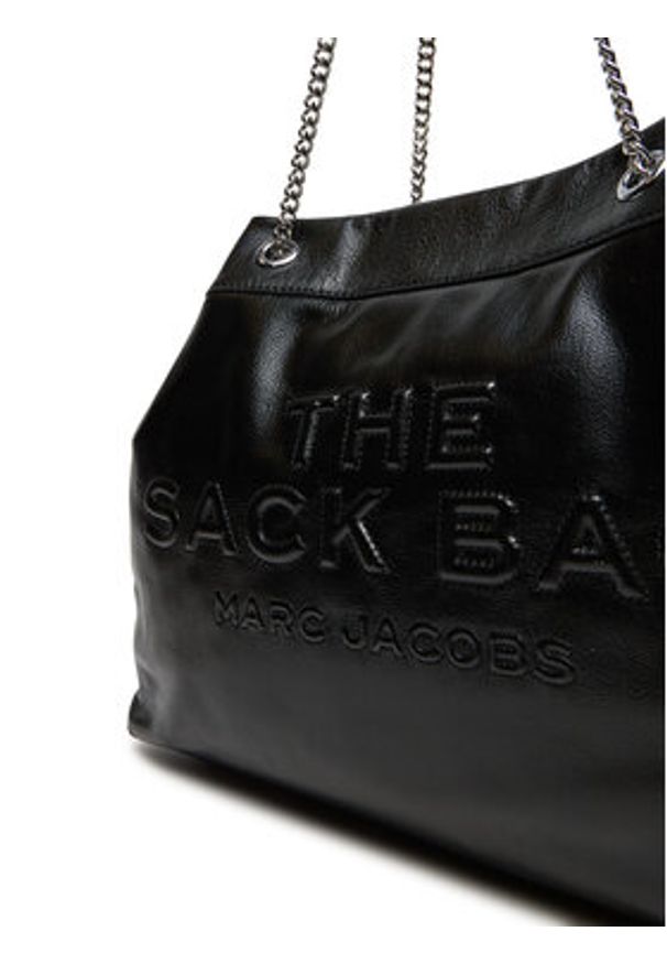 MARC JACOBS - Marc Jacobs Torebka The Large Chain Sack Bag 2S5HSH025H02 Czarny. Kolor: czarny. Materiał: skórzane