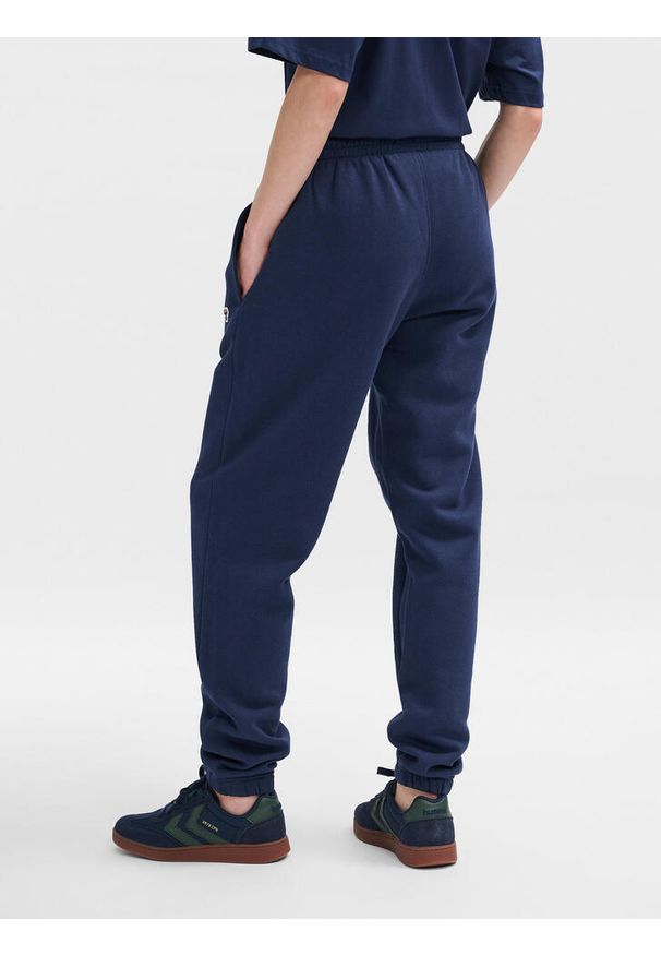 Spodnie dresowe regularne Hummel Bee. Kolor: niebieski, wielokolorowy, zielony. Materiał: dresówka. Sport: bieganie, fitness