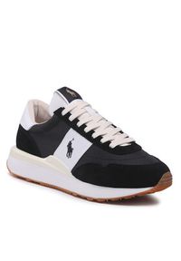 Polo Ralph Lauren Sneakersy Train 89 809878008001 Czarny. Kolor: czarny. Materiał: materiał #6